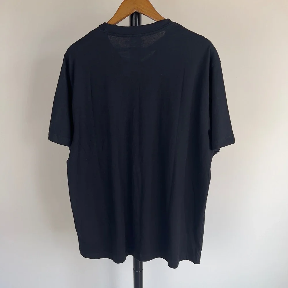 NWT True Religion Mens Black SS Uni Logo Graphic Tee Shirt XL Buddha